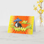 Cinco de Mayo - Ay ChWowWow! – チワワ カード (黄色い花)