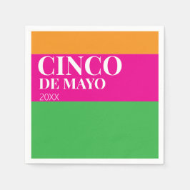 Cinco De Mayo BBQ Party  スタンダードカクテルナプキン