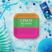 Cinco De Mayo BBQ Party ペーパープレート (パーティー)