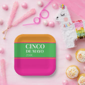 Cinco De Mayo BBQ Party ペーパープレート (パーティー)