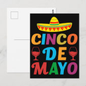 cinco-de-mayo-be-mexican-celebration-t-shirt-desig ポストカード (正面/裏面)