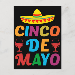 cinco-de-mayo-be-mexican-celebration-t-shirt-desig ポストカード