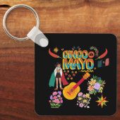 Cinco De Mayo black キーホルダー (正面)