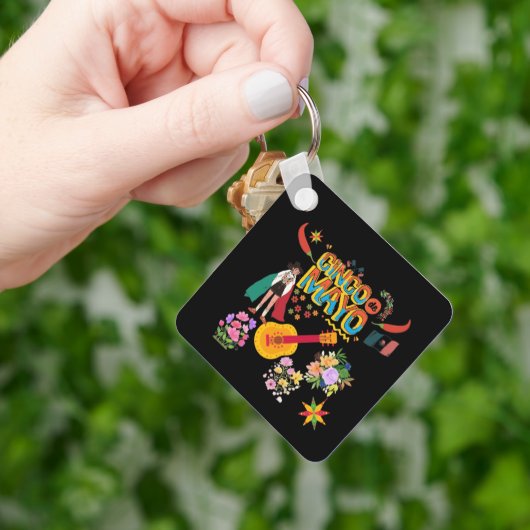 Cinco De Mayo black キーホルダー (手)