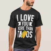 Cinco De Mayo, Buritos , Mexico Tacos and Avocado  Tシャツ (正面)