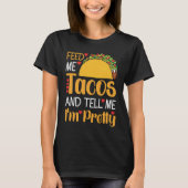 Cinco De Mayo, Buritos , Mexico Tacos and Avocado  Tシャツ (正面)