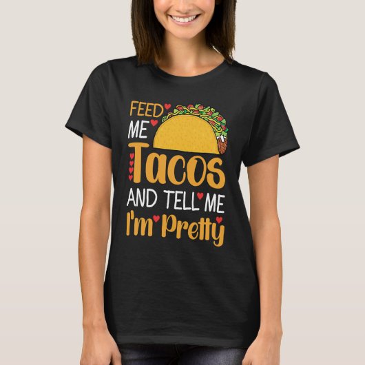 Cinco De Mayo, Buritos , Mexico Tacos and Avocado  Tシャツ (正面)