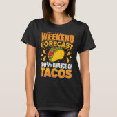 Cinco De Mayo, Buritos , Mexico Tacos and Avocado  Tシャツ (正面)