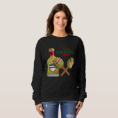 Cinco De Mayo Burritos  Mexico Tacos and Avocado   スウェットシャツ (正面フル)