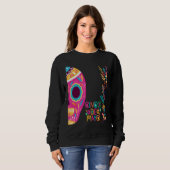 Cinco De Mayo Burritos  Mexico Tacos and Avocado   スウェットシャツ (正面フル)