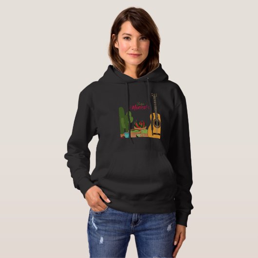 Cinco De Mayo Burritos  Mexico Tacos and Avocado   パーカ (正面フル)