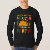 Cinco De Mayo Burritos Mexico Tacos and Avocado  1 Tシャツ (正面)