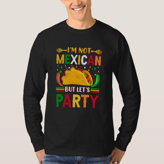 Cinco De Mayo Burritos Mexico Tacos and Avocado  1 Tシャツ (正面)