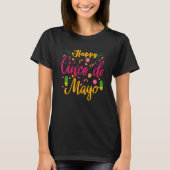Cinco De Mayo Burritos Mexico Tacos and Avocado  1 Tシャツ (正面)