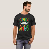 Cinco De Mayo Burritos Mexico Tacos and Avocado 1 Tシャツ (正面フル)
