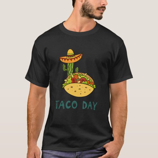 Cinco De Mayo Burritos Mexico Tacos and Avocado  1 Tシャツ (正面)