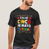 Cinco De Mayo Burritos Mexico Tacos and Avocado  1 Tシャツ (正面)