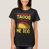 Cinco De Mayo Burritos Mexico Tacos and Avocado 22 Tシャツ (正面)