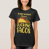 Cinco De Mayo Burritos Mexico Tacos and Avocado 31 Tシャツ (正面)