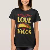 Cinco De Mayo Burritos Mexico Tacos and Avocado 37 Tシャツ (正面)