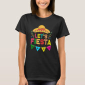 Cinco De Mayo Burritos Mexico Tacos and Avocado  4 Tシャツ (正面)