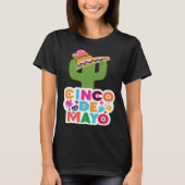 Cinco De Mayo Burritos Mexico Tacos and Avocado 53 Tシャツ (正面)