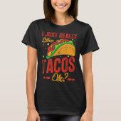 Cinco De Mayo Burritos Mexico Tacos and Avocado 55 Tシャツ (正面)