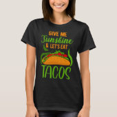 Cinco De Mayo Burritos Mexico Tacos and Avocado 5 Tシャツ (正面)