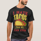 Cinco De Mayo Burritos Mexico Tacos and Avocado 70 Tシャツ (正面)