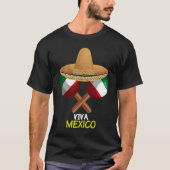 Cinco De Mayo Burritos Mexico Tacos and Avocado Tシャツ (正面)