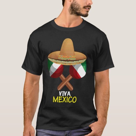 Cinco De Mayo Burritos  Mexico Tacos and Avocado   Tシャツ (正面)