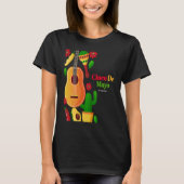 Cinco De Mayo Burritos Mexico Tacos and Avocado Tシャツ (正面)