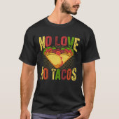 Cinco De Mayo Burritos  Mexico Tacos and Avocado   Tシャツ (正面)