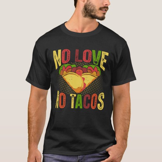 Cinco De Mayo Burritos  Mexico Tacos and Avocado   Tシャツ (正面)