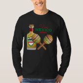 Cinco De Mayo Burritos  Mexico Tacos and Avocado   Tシャツ (正面)
