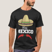 Cinco De Mayo Burritos Mexico Tacos and Avocado Tシャツ (正面)