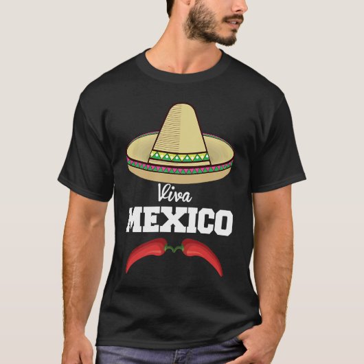 Cinco De Mayo Burritos  Mexico Tacos and Avocado   Tシャツ (正面)