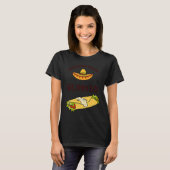 Cinco De Mayo Burritos  Mexico Tacos and Avocado   Tシャツ (正面フル)