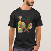 Cinco De Mayo Burritos  Mexico Tacos and Avocado   Tシャツ (正面)
