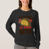 Cinco De Mayo Burritos  Mexico Tacos and Avocado   Tシャツ (正面)