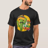 Cinco De Mayo Burritos  Mexico Tacos and Avocado   Tシャツ (正面)