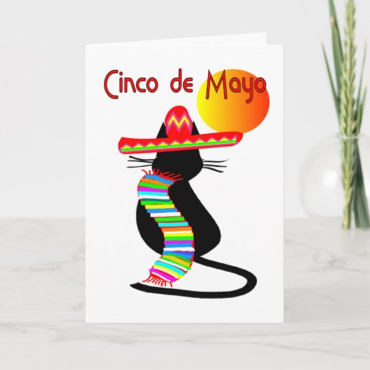 CINCO de mayo CAT カード (正面)