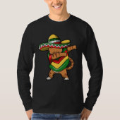 Cinco De Mayo Cat Dabbing Tシャツ (正面)