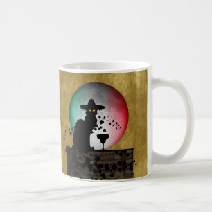 Cinco de Mayo Chat Noir / Gato Negro コーヒーマグカップ