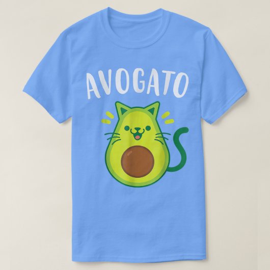 Cinco De Mayo Cinco De Meowアボカド Tシャツ (デザイン正面)