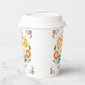 Cinco de Mayo Coffee Cup Festive Mexican Fiesta 紙コップ (左)