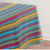 Cinco de Mayo Colorful Mexican Stripes テーブルクロス