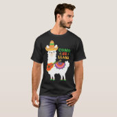 Cinco De Mayo Como Se Llamaシャツおもしろい何だ？ Tシャツ (正面フル)