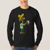 Cinco De Mayo Dabbing Drunk Tio Women Mexican Cele Tシャツ (正面)