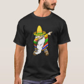 Cinco De Mayo Dabbing Gnome  Women Mexican Celebra Tシャツ (正面)
